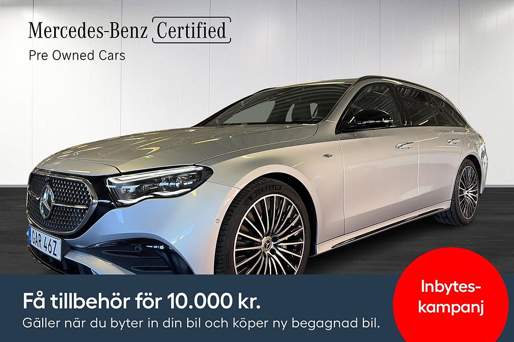 Mercedes-Benz E300 Moms/AMG/Burmester/Dragkrok