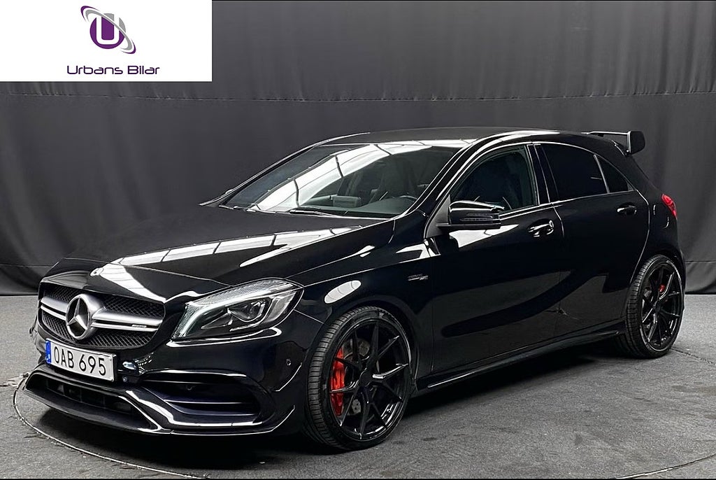 Mercedes-Benz A45 A45 4MATIC Aero AMG Dynamic Plus 381hk AMG-Skalstolar  