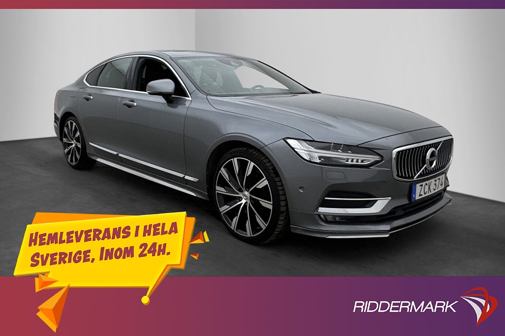 Volvo S90 Polestar T5 Inscription Värmare B&W Pano BLIS Bkam
