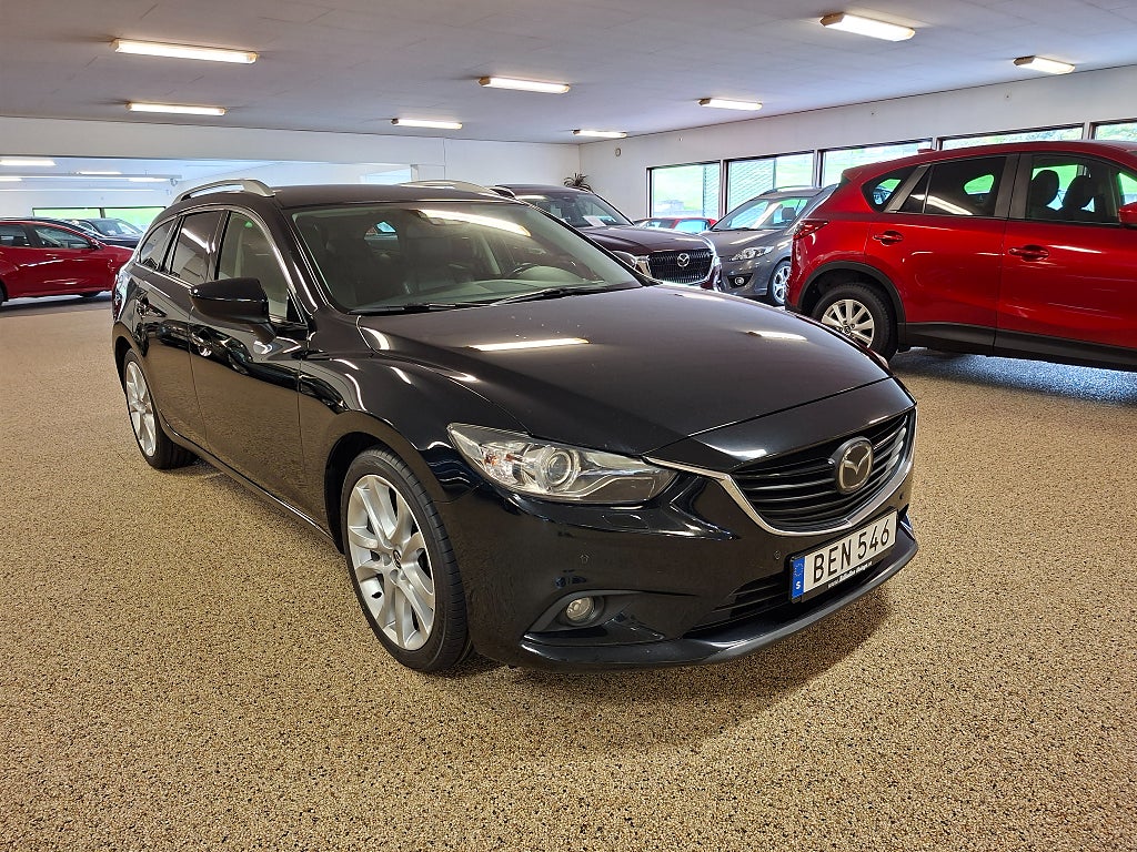 Mazda 6 Wagon 2.2 DE Optimum 175 hk Aut.
