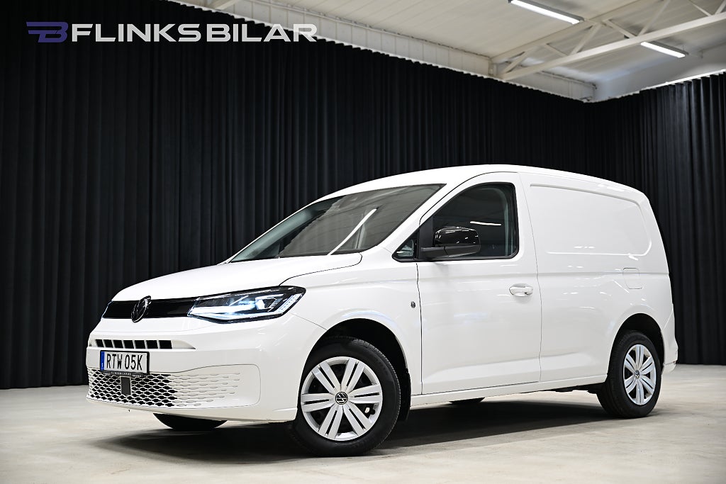 Volkswagen Caddy 4Motion 122HK Nedlackad|LED|Värmare|Backkamera|Leasbar