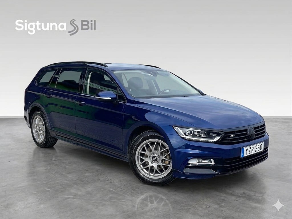 Volkswagen Passat 2.0 TDI 190hk DSG Kombi | R-Line | ACC | Dragkrok 2t