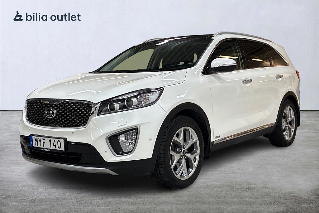 Kia Sorento 2.2 CRDi AWD Business 7-sits 200hk Panorama Navi B-kam