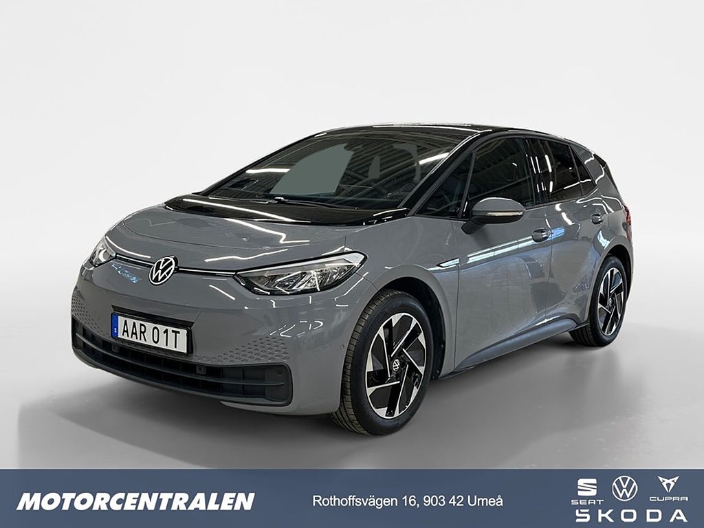 Volkswagen ID.3 PRO 150KW 204HK/Inkl.vinterhul