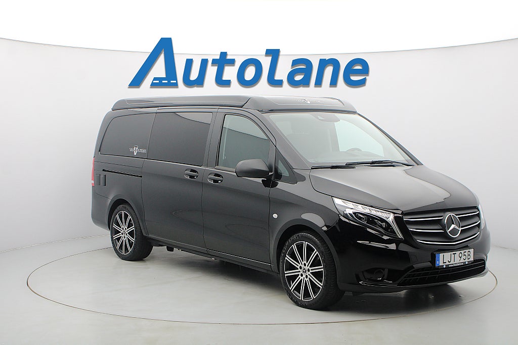 Mercedes-Benz Vito VanTourer Camper, Webasto, Dragkrok 190hk
