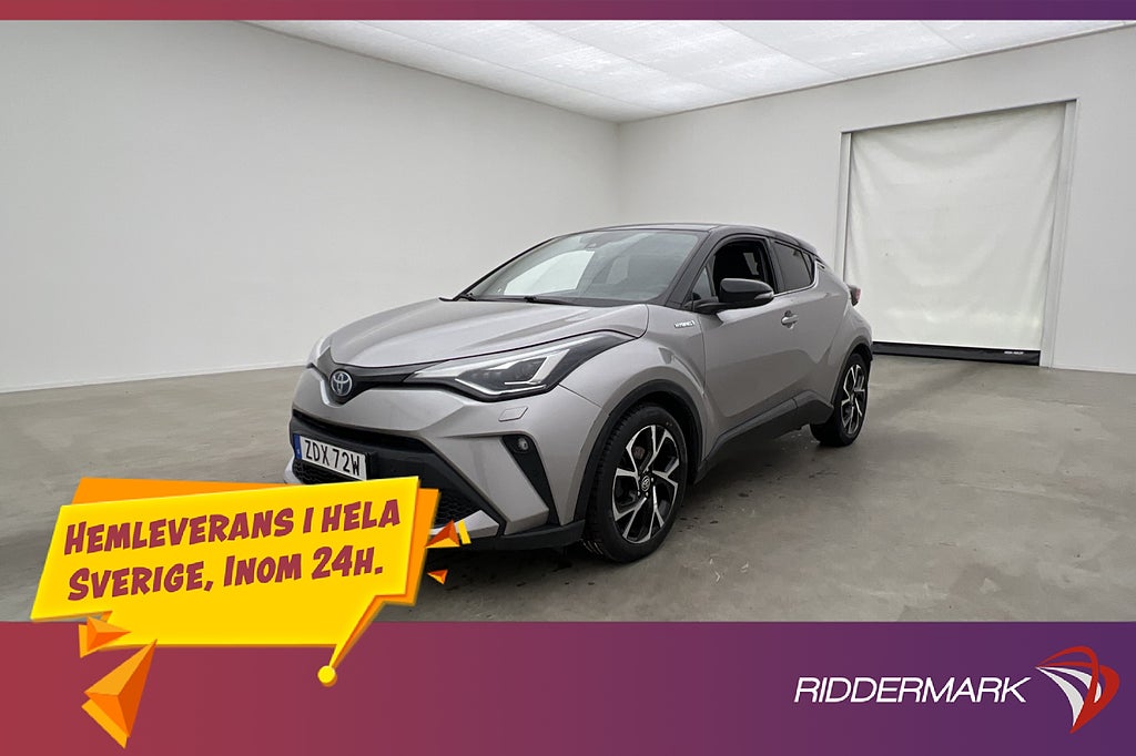 Toyota C-HR Hybrid 184hk X-Edition JBL M&K-Värm Kamera Drag