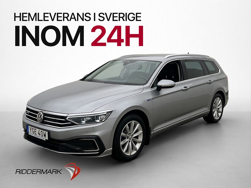 Volkswagen Passat GTE 1.4 TSI 218hk Värm Drag Kamera CarPlay