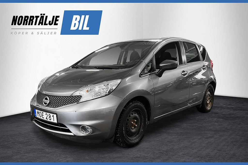 Nissan Note 1.2 98 HK M&K BLUETOOTH NYBES NYSERV 