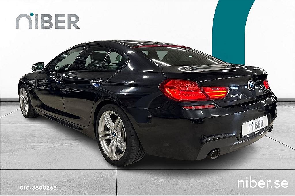 BMW 640 D xDrive M-Sport, 313hk, HUD, 2 brukare, Minnespkt, Taklucka