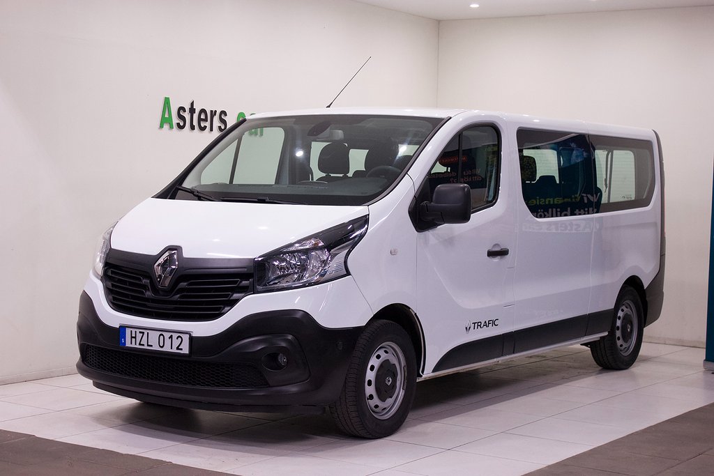 Renault trafic  2.7t 1.6 dCi 9 sits Nybesikat Navi 125hk Eruro 6