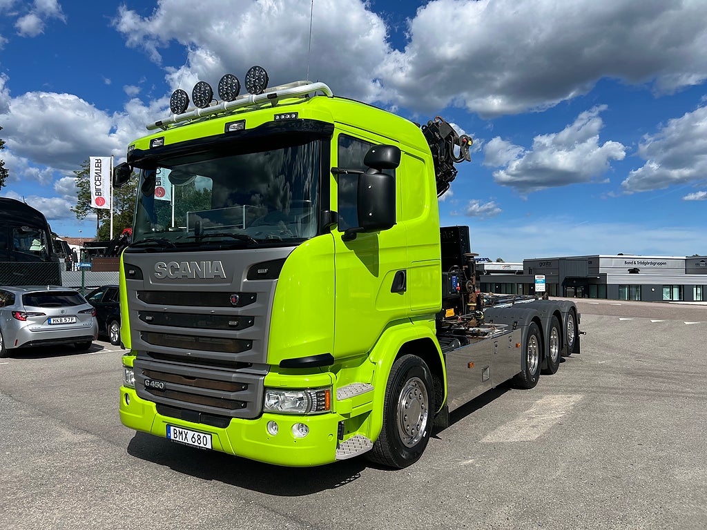 Scania G450 8x4*4 Tridem Kranväxlare