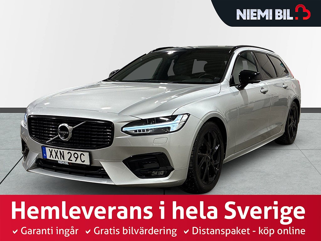 Volvo V90 Polestar Optimering T5 Aut R-Design Drag Värmare Navi