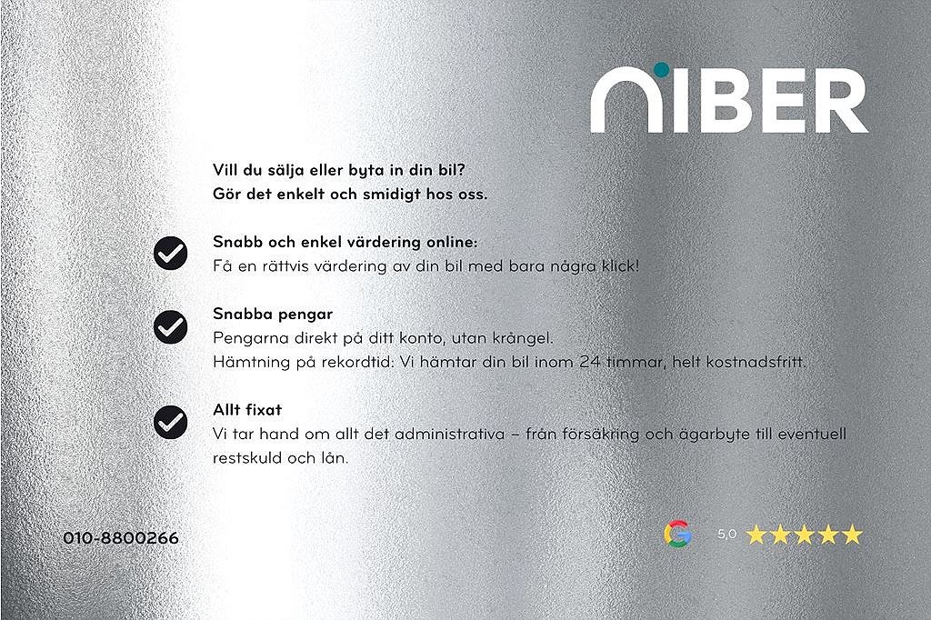 Nissan Leaf 40KWH 150hk, N-Connecta, Halvläder, 360kamera