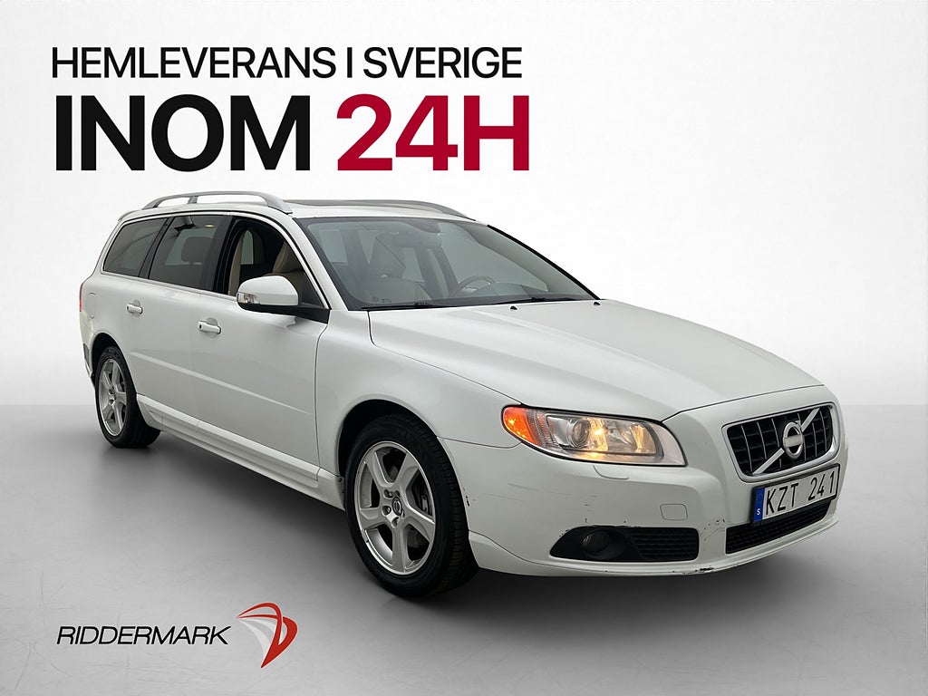 Volvo V70 2.5FT 231hk Summum Drag Taklucka Skinn P-sensor