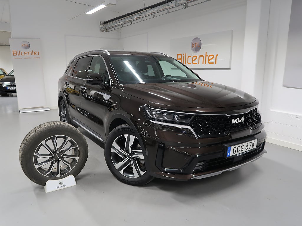 Kia Sorento PHEV Advance 7-sits V-Däck ingår BOSE-Kamera-Navi-Elsto
