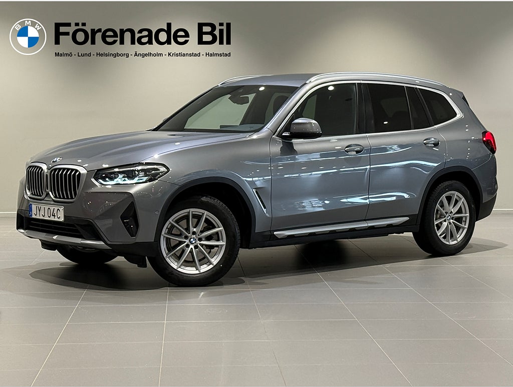 BMW X3 xDrive20d Värmare Drive Assist Tonade Rutor 18" Rattv.