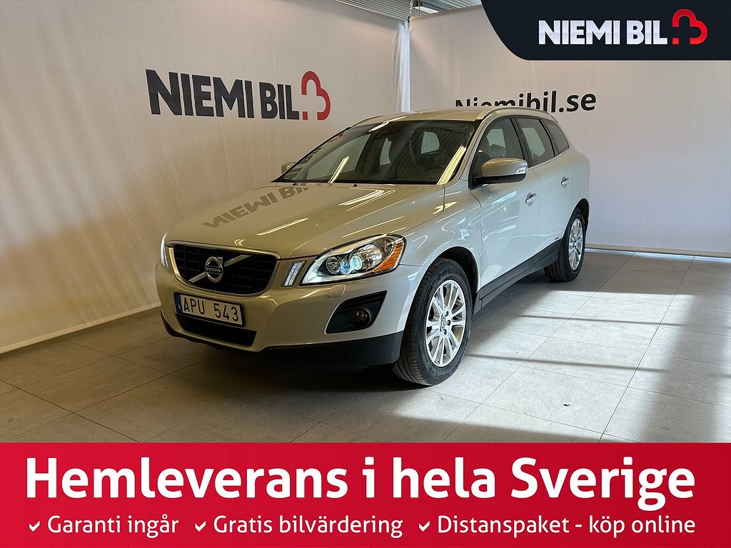 Volvo XC60 D5 AWD Summum Dragkrok/Skinn/D-Värm/SoV/P-sens