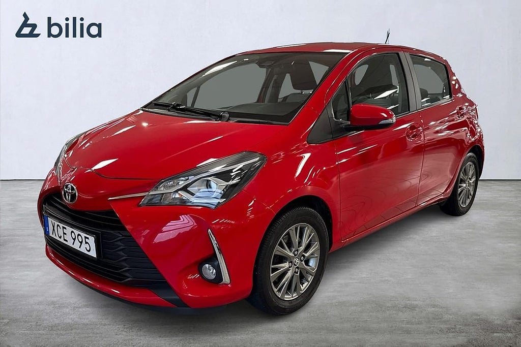 Toyota Yaris 1,5 5-D Active Nyservad, Nybesiktad