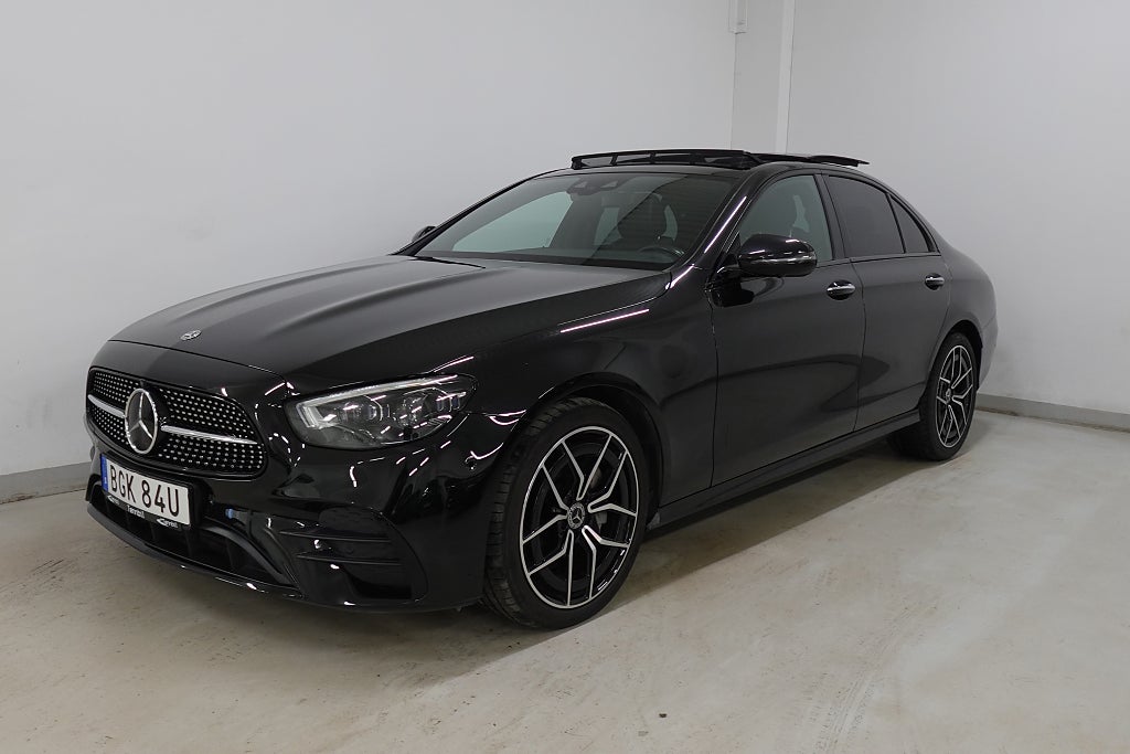 Mercedes-Benz E 220 d 4M 9G 360 AMG Premium Plus Pano Burmester Värmare
