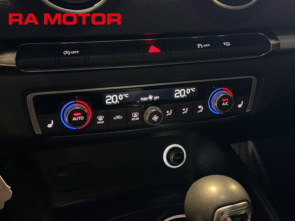 Audi A3 1.5 TFSI 150hk COD S Tronic |Adaptiv|P-sensor|Carplay| 2018