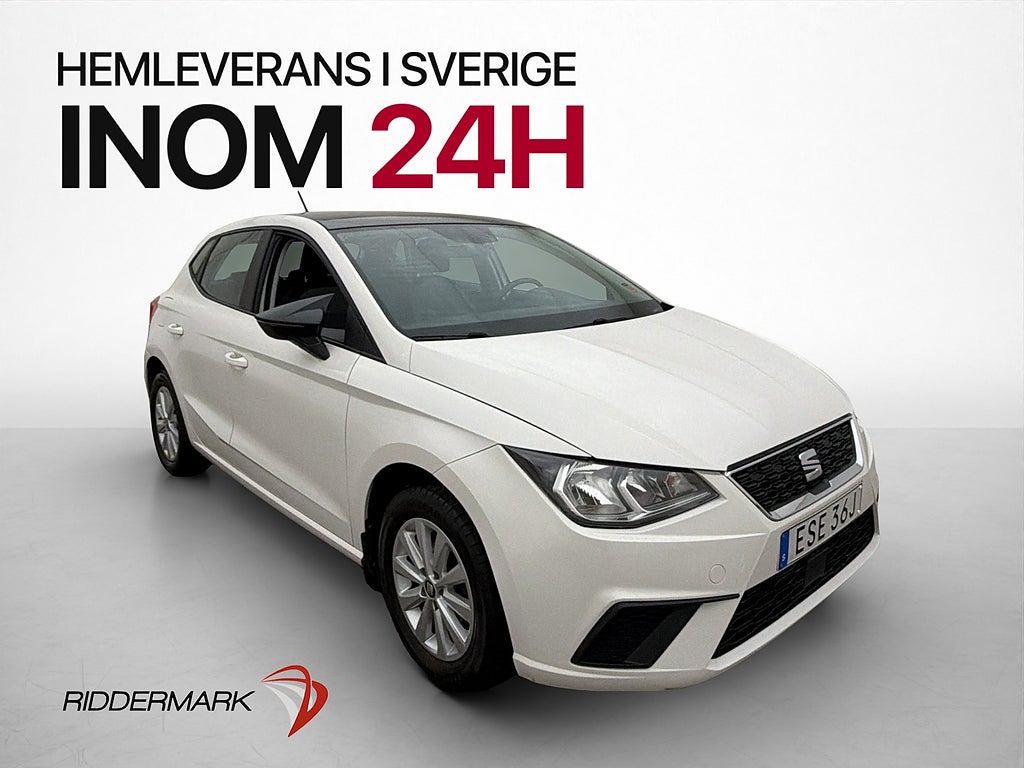 Seat Ibiza Style 0,50l/mil ISOFIX Taklucka Farthållare P-Sen