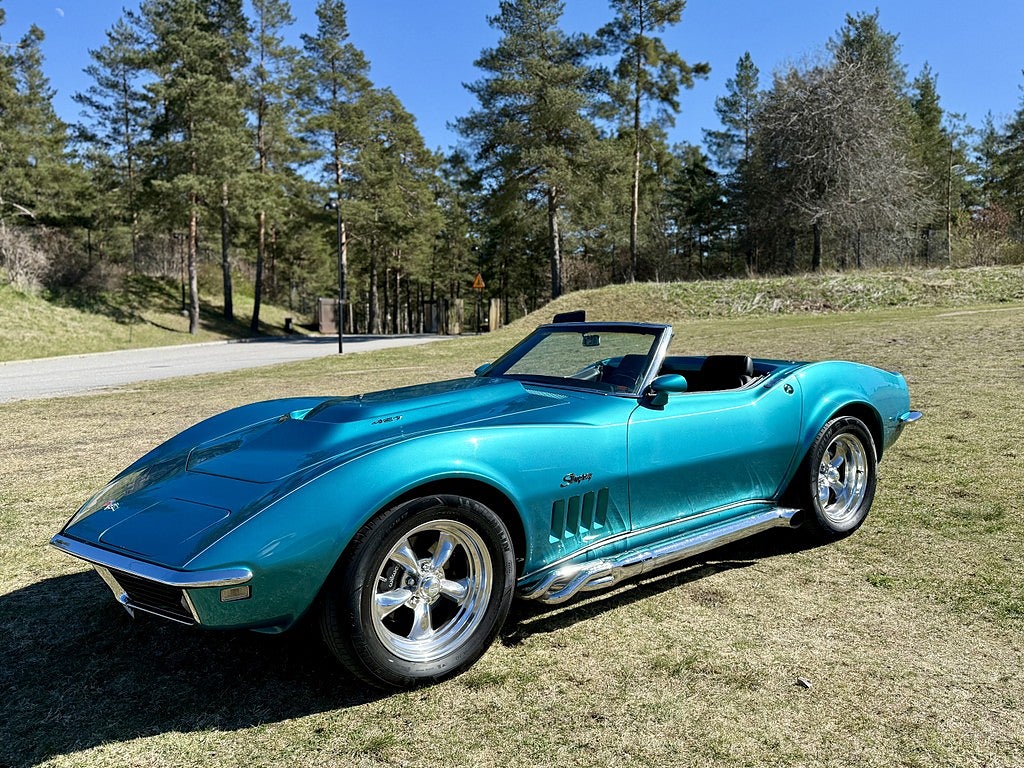 Chevrolet Corvette Stingray Cabriolet SB383 Stroker med Manuell! 