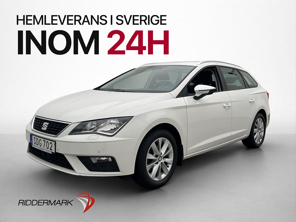 Seat Leon ST 1.6 TDI 115hk Style Dragkrok Sensorer BT