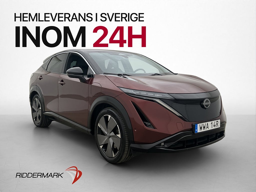 Nissan Ariya 87 kWh 242hk Evolve Pano BOSE Head Up 360° Navi