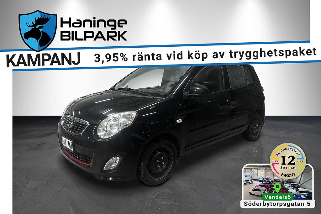 Kia Picanto 1.1 EX ECO SUPERDEAL 3.95% / LÅGMILAD / KAMREM BYTT