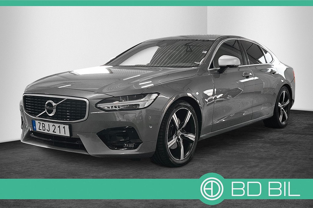 Volvo S90 T5 254HK R-DESIGN NAV TAKLUCKA VÄRMARE B&W