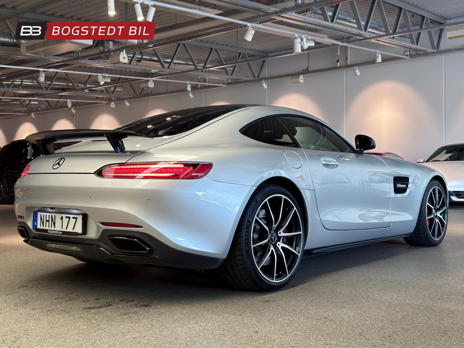 Mercedes-Benz AMG GT S 510hk AMG Aerodynamik-paket 2016 - miniatyr 7