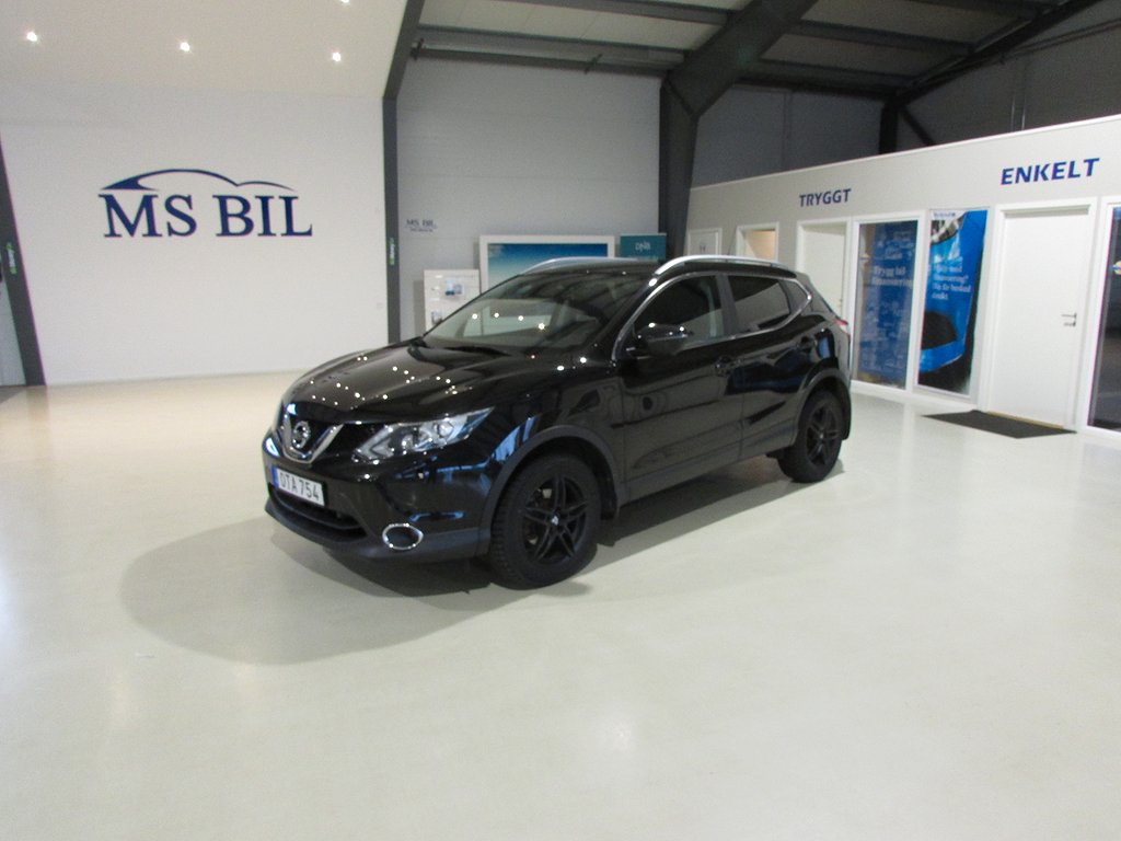 Nissan Qashqai 1.2 DIG-T Euro 5 KAMERA 360 NAV NY SERVAD 