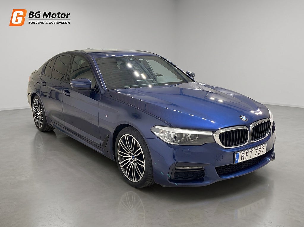 BMW 520d 190HK Aut M Sport Värmare/Backkamera/Sportstolar