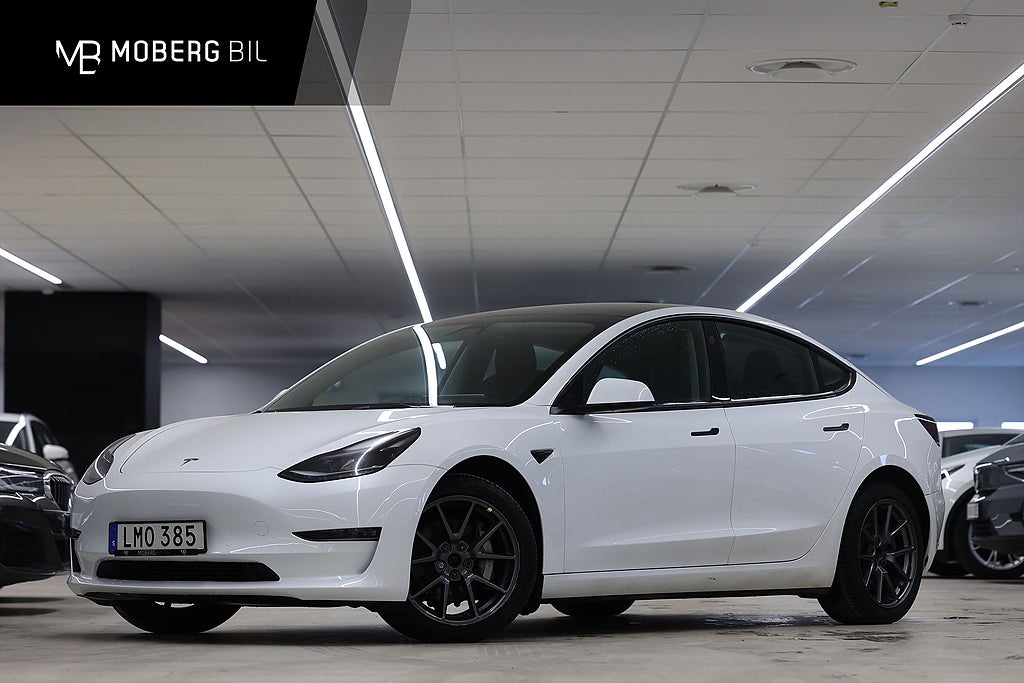 Tesla Model 3 Long Range AWD 440hk AP Pano Läder