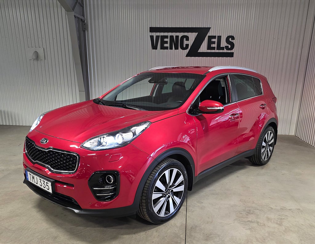 Kia Sportage 1.7 CRDi Aut Advance+ Dragkrok Backkamera JBL GPS Fin