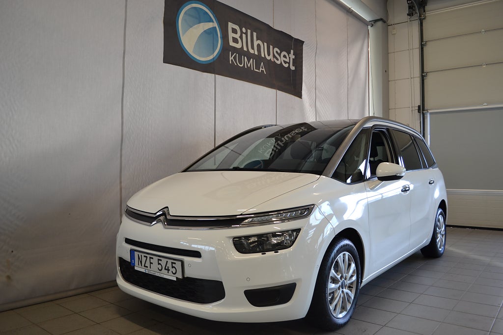 Citroën Grand C4 Picasso 1.6 HDi 120hk Aut Navi 7-Sits Pano 