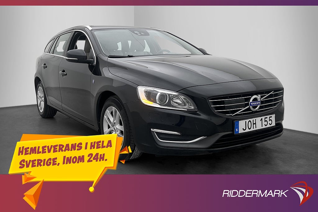 Volvo V60 D4 Ocean Race Värmare Adaptiv-Fart Rattvärme BLIS