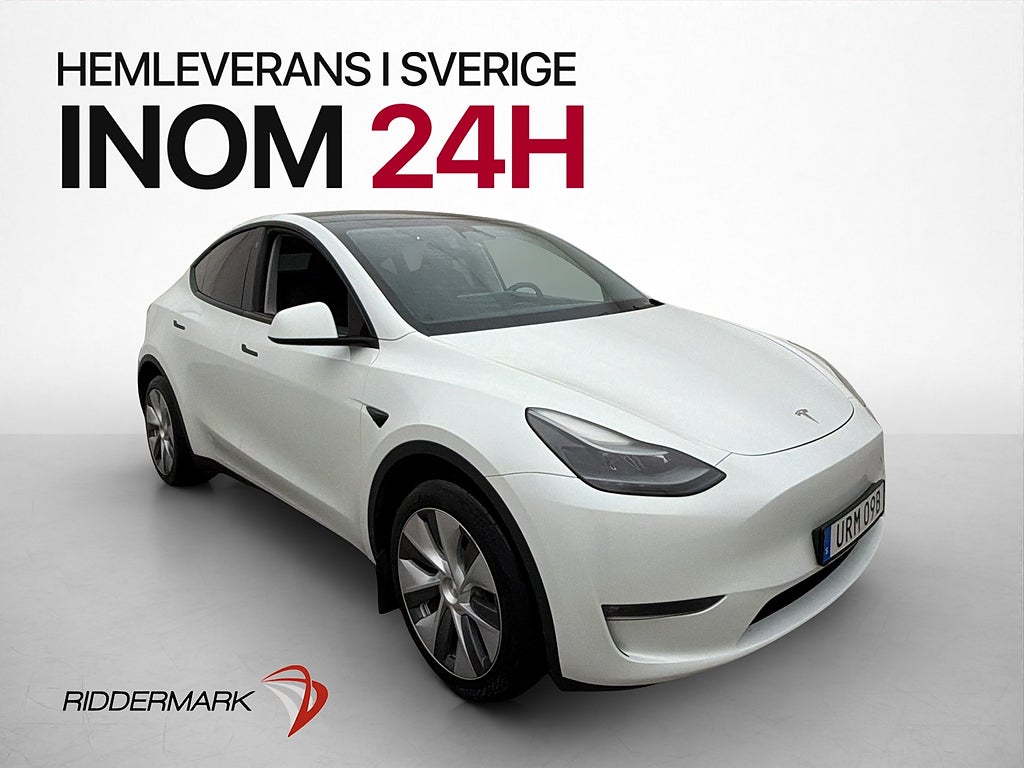 Tesla Model Y Long Range AWD 514hk Värmepump Rattvärme Drag