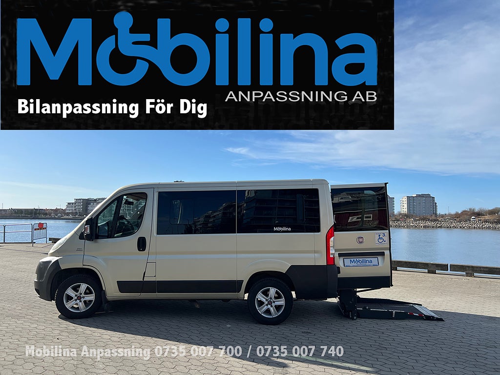 Fiat Ducato Handikappanpassad Rullstolsbil