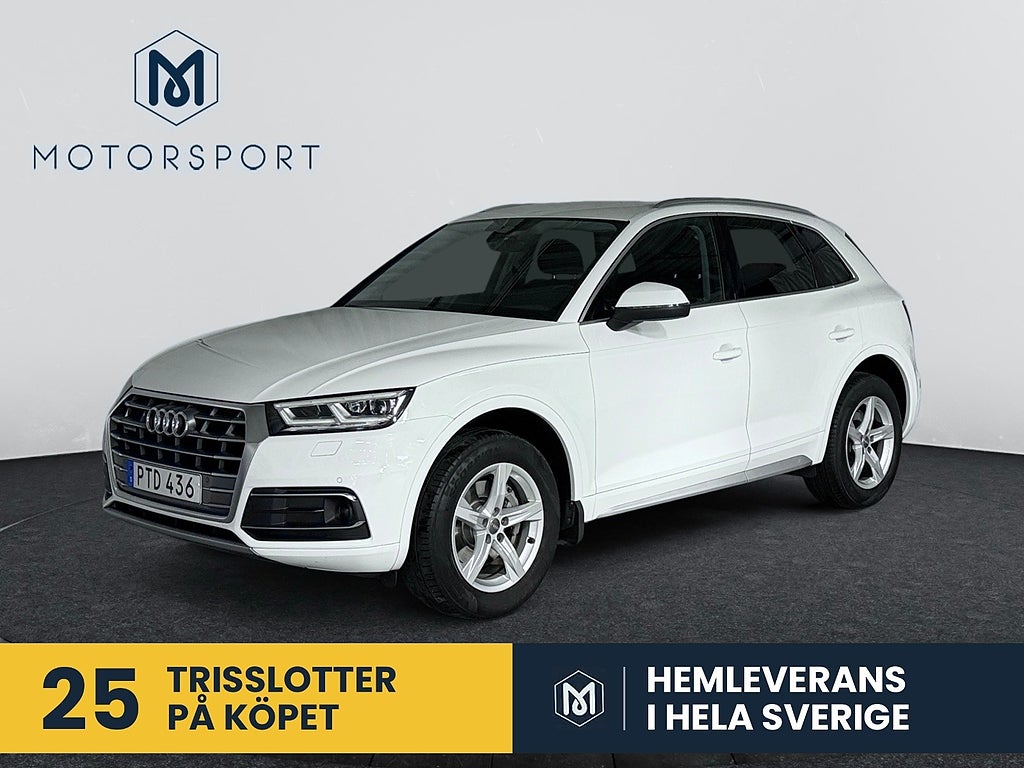 Audi Q5 2.0 TDI Quattro Dragkrok Värmare Adaptiv Farthållare