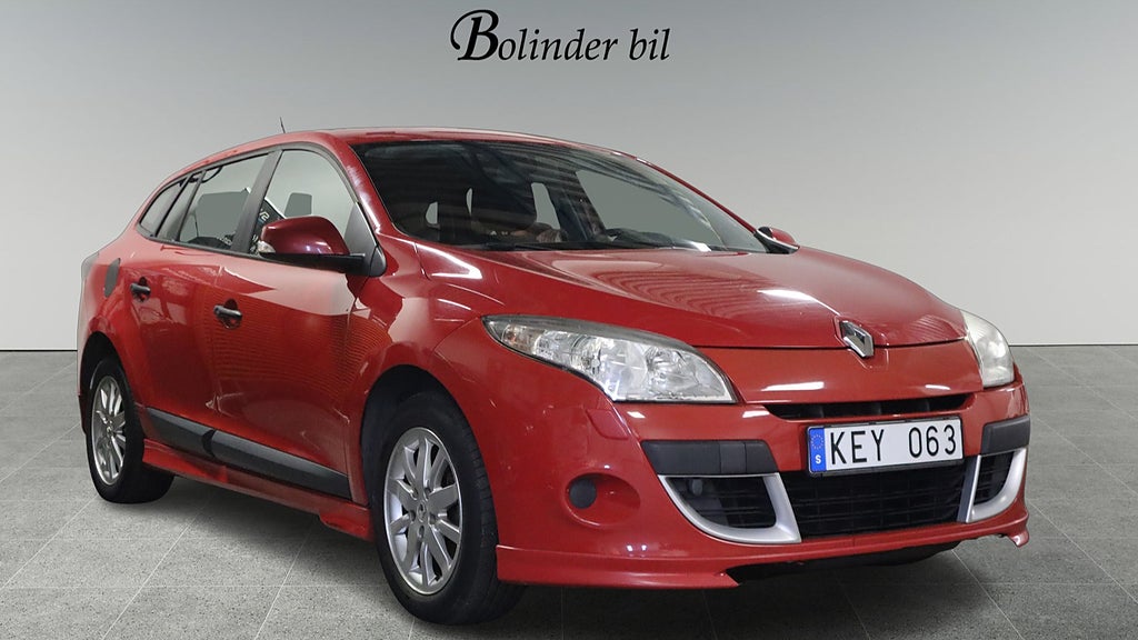 Renault Mégane Grandtour 1.6 E85 BESIKTAD HEMLEV  SoV