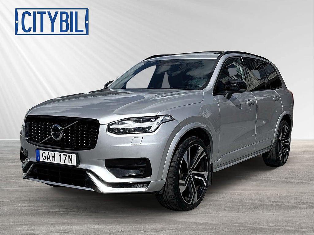 Volvo XC90 B5 AWD R-Design Pro Edition 7-sits - B&W - 22" - Luft