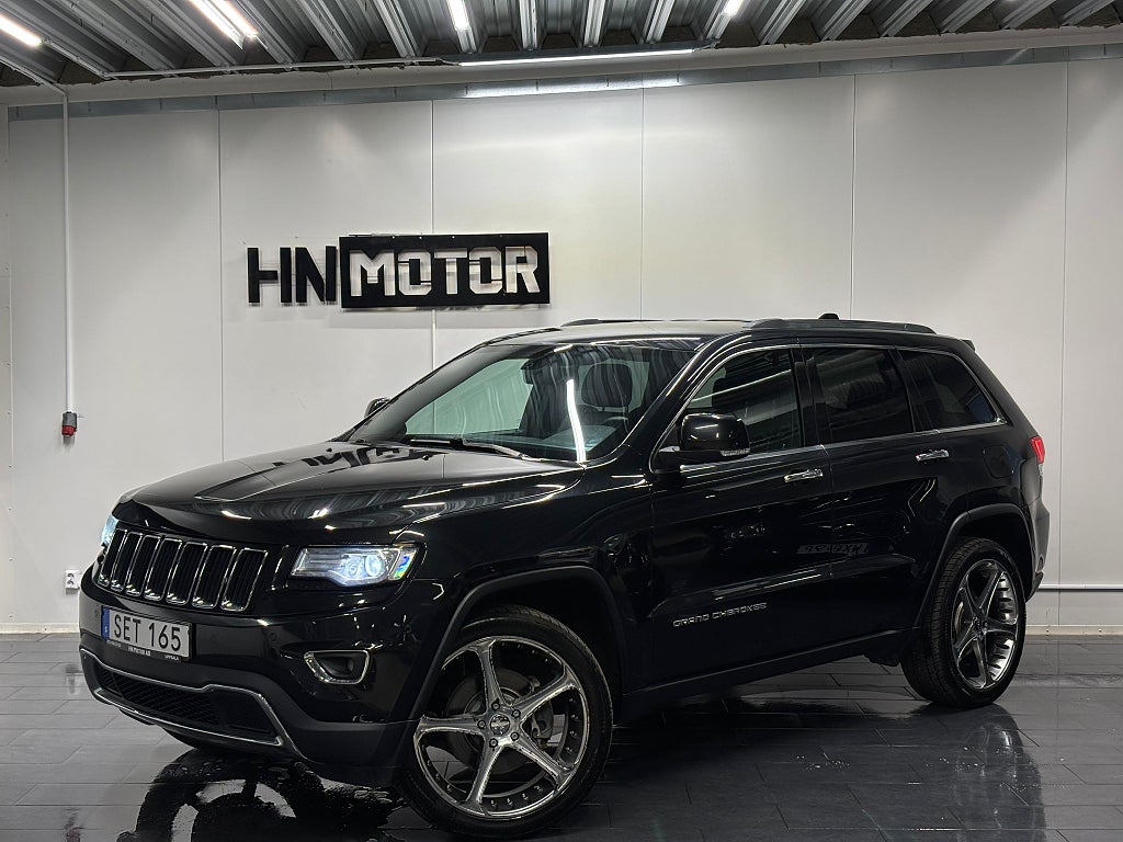 Jeep Grand Cherokee 3.0 CRD 4WD |1Ägare|BKam|DRAG|ElStol|NyBess|LågMilare|