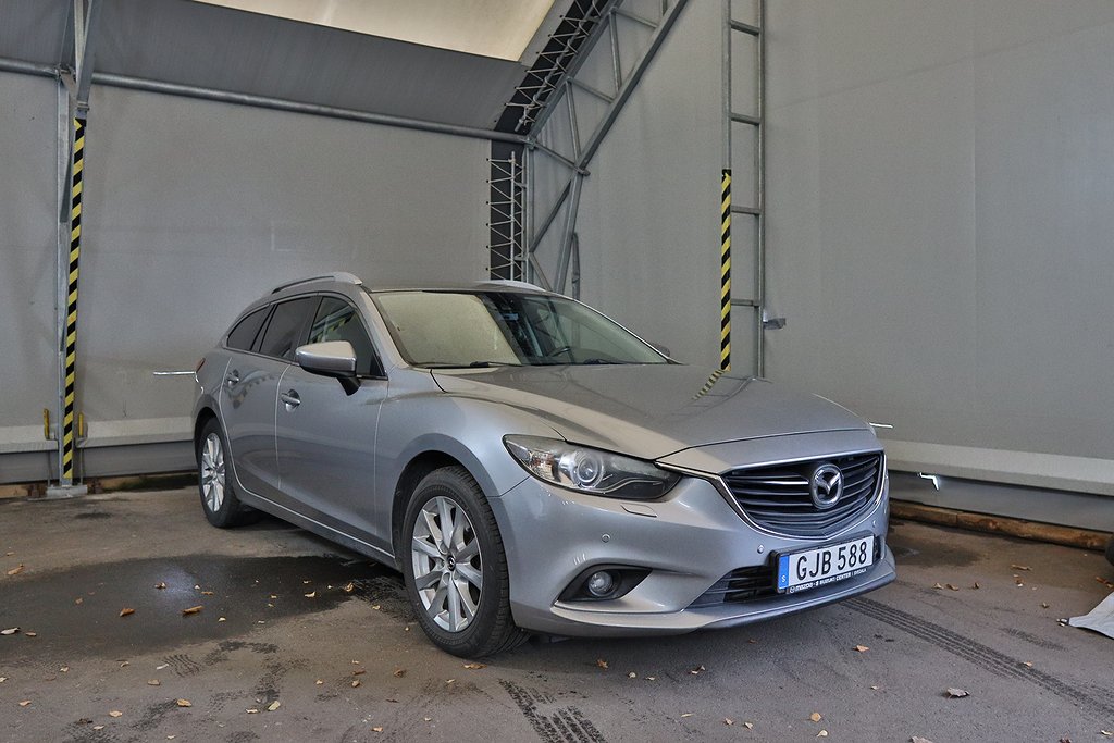 Mazda 6 Wagon 2.2 SKYACTIV-D Euro 6 / Ny besiktad