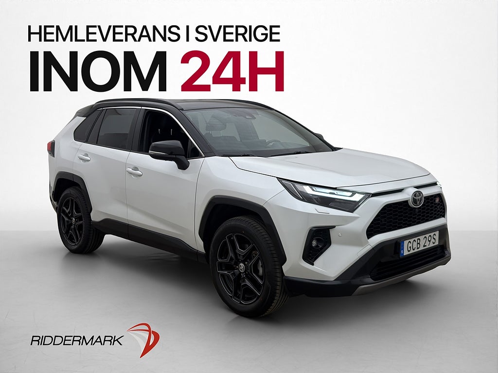 Toyota RAV4 Hybrid AWD 222hk GR Sport Dragkrok 360° JBL MOMS