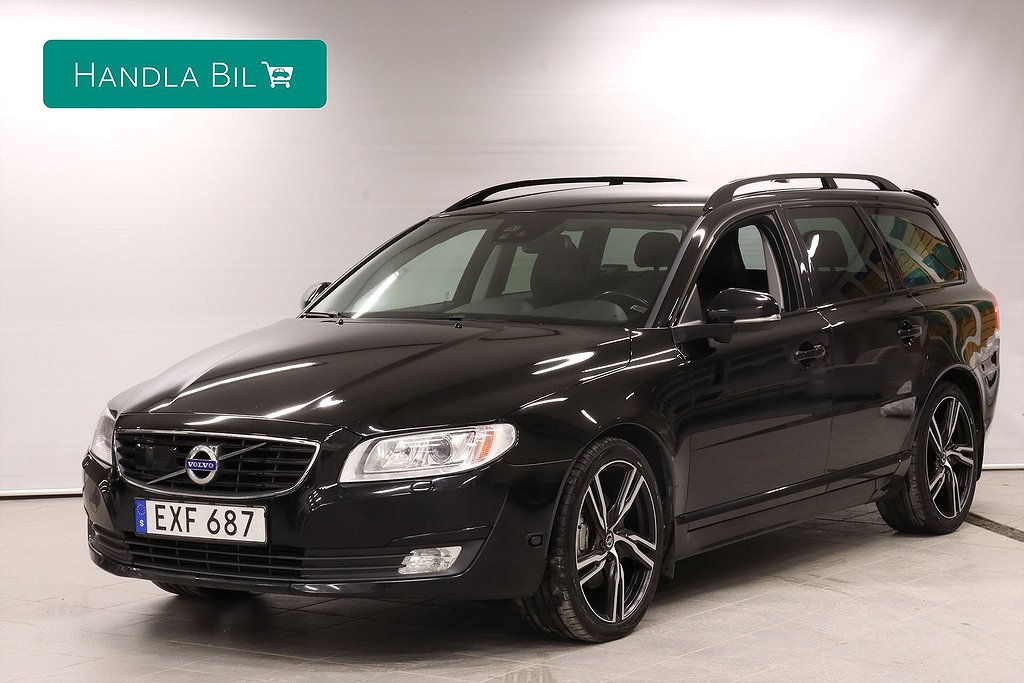 Volvo V70 D4 AWD Dynamic MoK D-Värm Drag VOC Skinn SoV 181hk