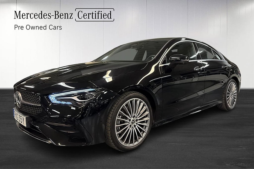 Mercedes-Benz CLA 200 Moms/AMG/Panorama/Panelbelysning