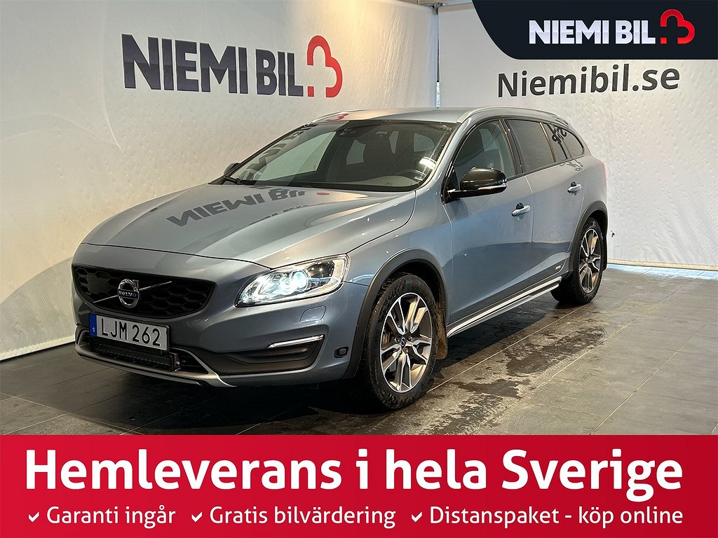 Volvo V60 Cross Country D4 AWD Summum Dvärm/MoK/Kamera/Skinn