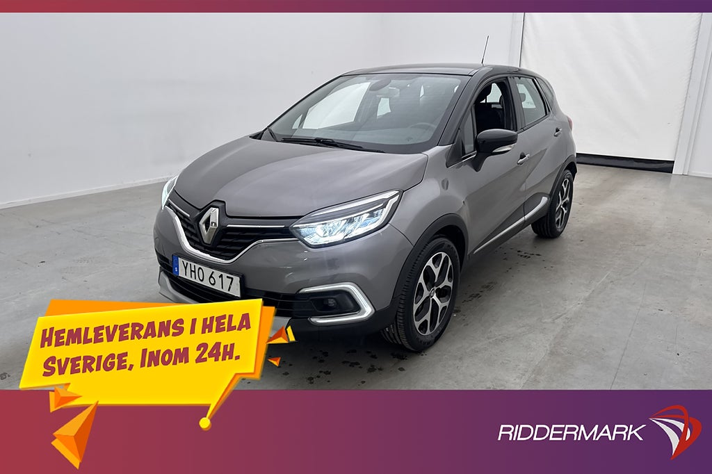 Renault Captur 0.9 TCe 90hk Intens Kamera Navi Farthållare