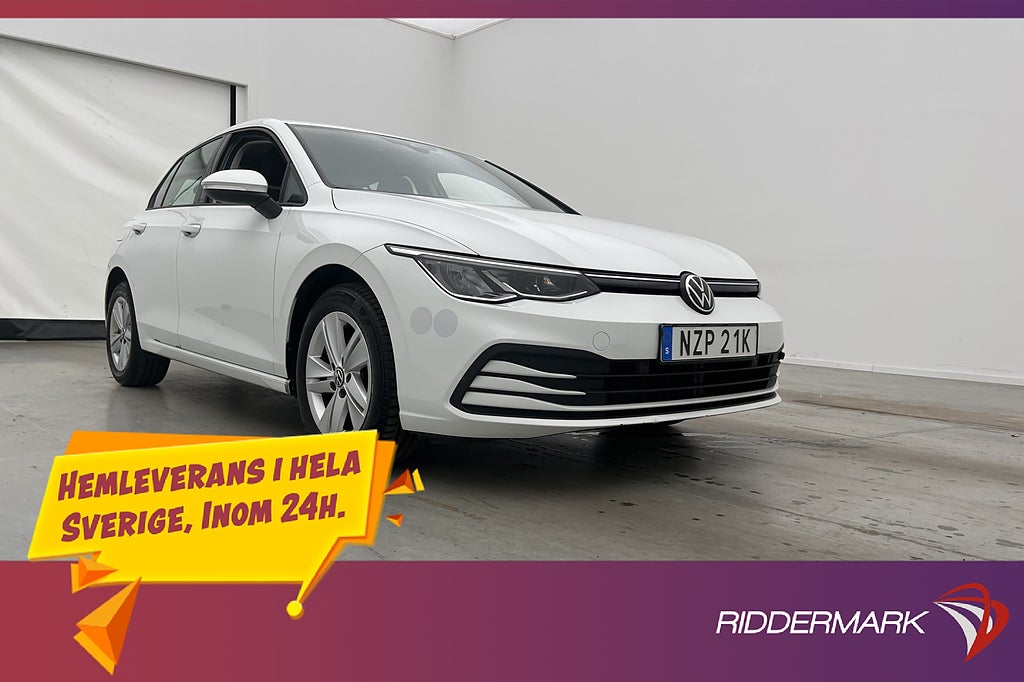 Volkswagen Golf 1.5 TGI Värmare 1 Brukare MOMS Rattvärme